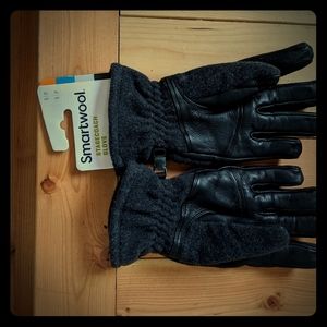 Stagecoach smartwool leather palmed glove